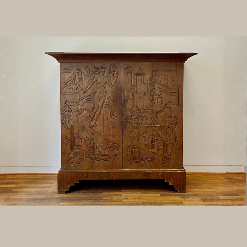 Gespräche am Schrank